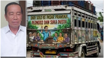 Diduga Ijazahnya Palsu, Jokowi Kini Jadi Olok-olok Sopir Truk