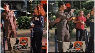 Satpol PP Razia Perpustakaan Jalanan di Taman Literasi Blok M, Parkir Liar Aman