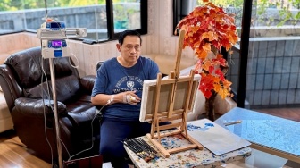 Melukis dengan Tangan Terinfus, Demokrat Ungkap Kondisi Terkini SBY di RSPAD Gatot Subroto