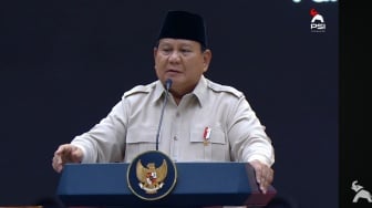 Nostalgia di Kongres PSI, Prabowo Kenang Sang Ayah dan 'PSI Versi Lama'