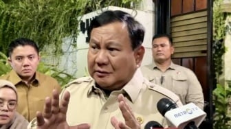 Sebelum Datang ke Kongres PSI, Prabowo Mampir ke Rumah Jokowi di Solo