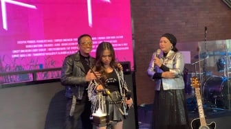 Air Mata Mayang Pecah, AI Vanessa Angel Beri Kejutan di Peluncuran Single "Rinduku"