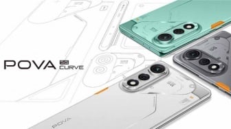 TECNO POVA 7 Bawa Performa Gaming Brutal dan Baterai 6000mAh, Harga Rp3 Jutaan