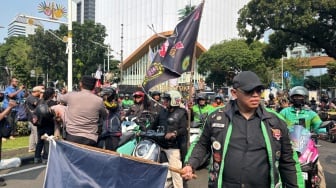 Tak Boleh Aksi di Depan Istana, Massa Ojol Diarahkan di Depan Kantor BUMN
