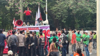 Diadang Aparat atau Kurang Peminat? Misteri Sepinya Demo Akbar Ojol di Monas