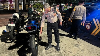 Knalpot Brong Minggir! Polresta Solo Sikat Pelanggar di Operasi Patuh Candi 2025