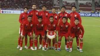 Hasil Babak Pertama Timnas Indonesia U-23 vs Malaysia