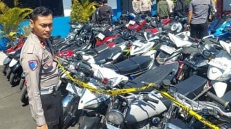 Polresta Magelang Cegah Puluhan Kendaraan Balap Liar, Dikukut Saat Razia