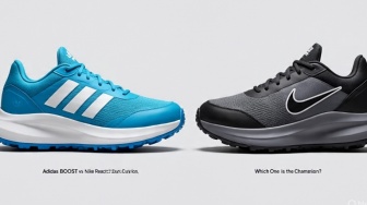 Adidas BOOST vs Nike React: Duel Bantalan Sepatu, Mana Juaranya?