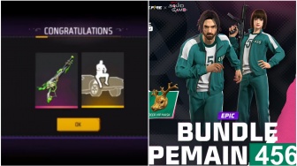 47 Kode Redeem FF Terbaru 22 Juli: Ada Skin SG, Reward Squid Game, dan Diamond