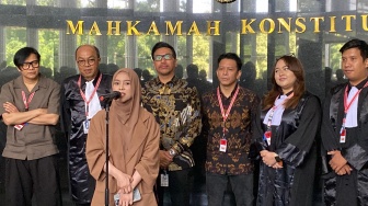 Terlibat Kasus Hak Cipta, Lesti Kejora Bela Diri di Mahkamah Konstitusi