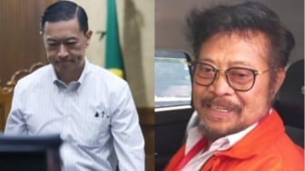 Kontras Ekspresi Tom Lembong dan Syahrul Yasin Limpo, 2 Terpidana Korupsi yang Jadi Sorotan