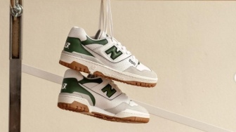 New Balance 550: Kebangkitan Ikon Basket Lawas yang Kini Jadi Raja Streetwear Dunia