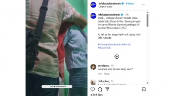 Viral, Skandal Oknum Kades di Demak, Diduga Selingkuh dengan Istri Orang di Kamar Kos