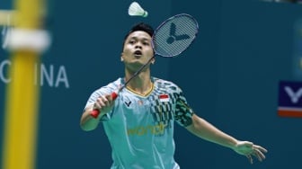 Kalah di China Open 2025, Akankah Anthony Ginting Seperti Kento Momota?
