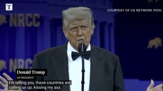 AS Punya Akses Data Pribadi Warga RI, Donald Trump: Banyak Negara Cium Pantat Saya