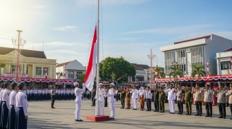 Susunan Upacara Bendera 17 Agustus untuk Rayakan HUT ke-80 RI