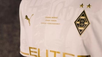 Dipakai Kevin Diks, Borussia Monchengladbach Rilis Jersey Spesial Ulang Tahun ke-125