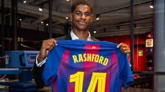 Gabung Barcelona, Marcus Rashford Warisi Nomor Keramat Luis Milla