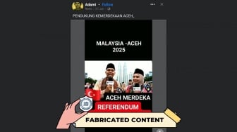 CEK FAKTA: Video Warga Malaysia Dukung Aceh Merdeka, Benarkah?