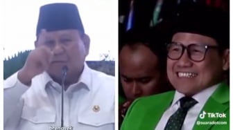 Heboh Umpatan 'Brengsek' Prabowo Gegara Tak Disediakan Kopi, Cak Imin Kepergok Nyengir!