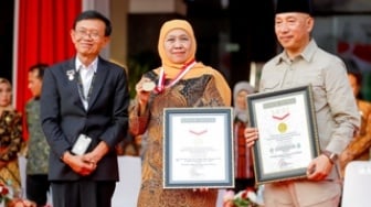 Lantik 38 Ketua DPC HKTI se-Jawa Timur, Gubernur Khofifah Ajak Wujudkan Kedaulatan Pangan di Jatim