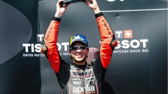 Tampil Gemilang, Marco Bezzecchi Masih Dapat Dukungan dari Valentino Rossi