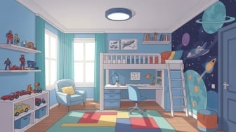 5 Desain Kamar Anak Laki-Laki Ukuran 3x3 Meter, Tetap Nyaman dan Stylish Meski Sempit!