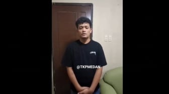 Pria Viral Ngaku Anak Kasat Narkoba Medan Palak Pedagang di Deli Serdang Minta Maaf