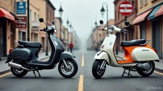 Yamaha Fazzio vs Honda Scoopy: Adu Ganteng Skutik Retro, Siapa Menang?