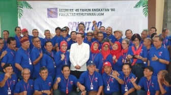 Masih Sakit, Jokowi Paksakan Diri ke Reuni UGM: Kalau Nggak Datang Nanti Rame Lagi!