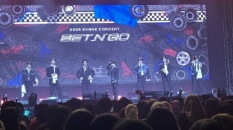 Konser Perdana EVNNE di Jakarta Sukses Digelar, Keita Penasaran Cicipi Rendang Hingga Seblak