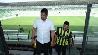 Beri Support ke PSMS, Bobby Nasution Pastikan  Stadion Utama Sumut Siap Digunakan