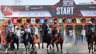 Kuda King Argentin Raih Gelar Triple Crown di Laga Indonesia Derby 2025