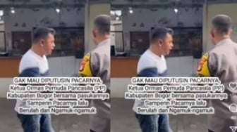 Drama Ketua Ormas PP Ngamuk di Kafe Depok, Viral Dituding Karena Diputusin Pacar