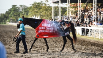 King Argentin Dominasi Indonesias Horse Racing, Raih Triple Crown 2025