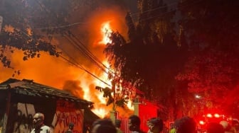Ungkap Sumber Kebakaran Pasar Taman Puring, Polisi: Api Muncul dari Toko yang Sudah Tutup