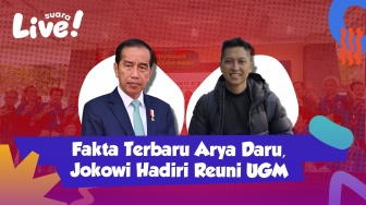 SUARA LIVE! Fakta Baru Arya Daru Ada 'Rahasia Maut' dengan Istri, Jokowi Terpaksa Hadiri Reuni UGM