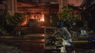 551 Kios di Pasar Taman Puring Hangus Terbakar, Berapa Nilai Kerugiannya?