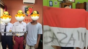 Viral! Tiga Anak di Sragen Terancam Hukuman Penjara Usai Coret Bendera Merah Putih