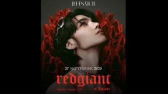 Jeff Satur Red Giant Concert 2025 Bakal Singgah di Jakarta, Dapatkan 4 Kategori Tiket di Sini