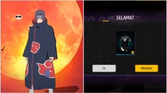 39 Kode Redeem FF Max Terbaru 31 Juli: Klaim Skin Itachi dan Jersey EVOS