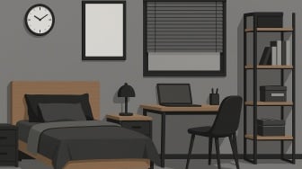 5 Inspirasi Tata Letak Kamar Buat Cowok Suka Gaya Simpel dan Maskulin