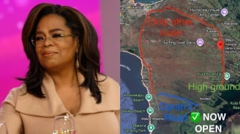 Oprah Winfrey Dikecam Halangi Warga Evakuasi Tsunami di Hawaii, Simak Kronologinya