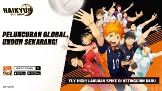Game HAIKYU!! FLY HIGH Resmi Hadir ke iOS dan Android, Garena Tebar Banyak Hadiah Gratis