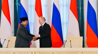 CEK FAKTA: Putin Tunjuk Prabowo Jadi Ketua NDB BRICS?