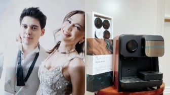 Segini Harga Mesin Kopi yang Jadi Souvenir Resepsi Kedua Luna Maya dan Maxime Bouttier