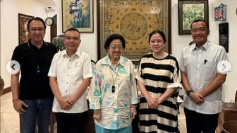Usai Hasto Dapat Pengampunan dari Prabowo, Megawati dan Keluarga Senyum Bareng Elite Gerindra