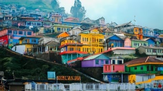 Warna Baru di Lereng Sumbing: Nepal Van Java Semakin Hidup Lewat Mural dan Gotong Royong