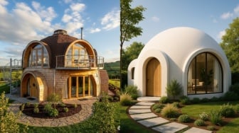 5 Inspirasi Desain Rumah Dome Tahan Gempa dan Biayanya, Mulai Rp100 Jutaan